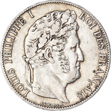 Monnaie, France, Louis-Philippe, 5 Francs, 1847, Paris, TTB, Argent