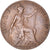 Monnaie, Grande-Bretagne, George V, 1/2 Penny, 1915, TB, Bronze, KM:809