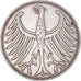 Coin, GERMANY - FEDERAL REPUBLIC, 5 Mark, 1951, Stuttgart, EF(40-45), Silver