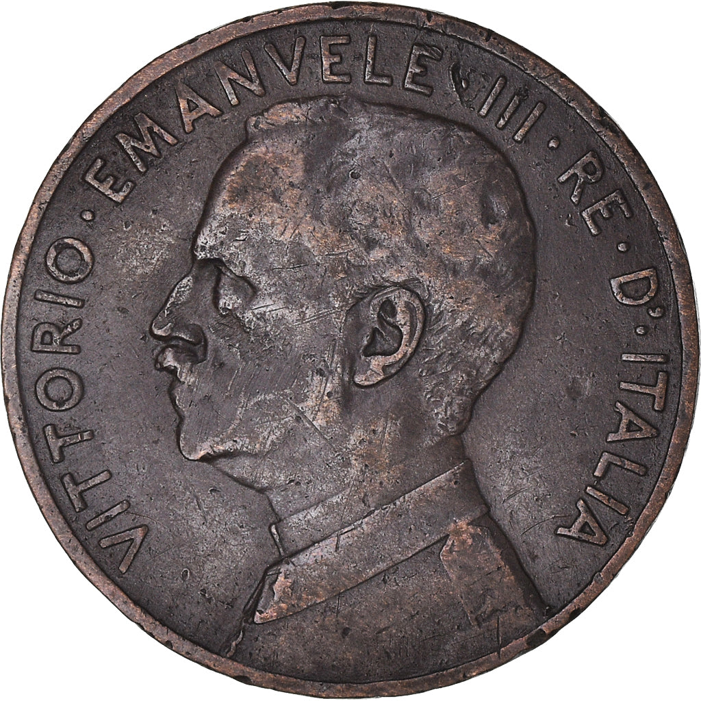 Münze, Italien, Vittorio Emanuele III, 5 Centesimi, 1912, Rome, S+, Bronze