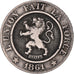 Coin, Belgium, Leopold I, 10 Centimes, 1861, EF(40-45), Copper-nickel, KM:22