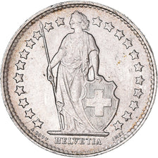 Coin, Switzerland, 1/2 Franc, 1946, Bern, AU(55-58), Silver, KM:23