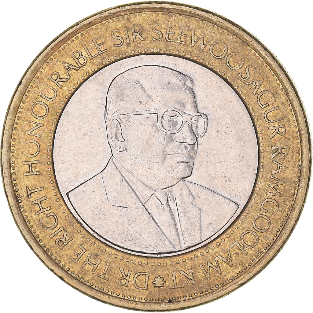 Münze, Mauritius, 20 Rupees, 2007, SS, Bi-Metallic, KM:66