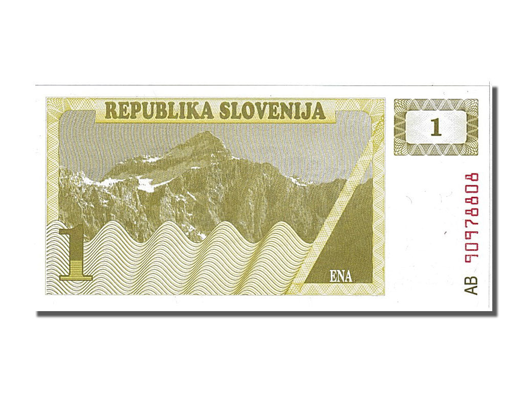 Banknot, Słowenia, 1 Lipa, 1990, UNC(65-70)