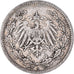 Coin, GERMANY - EMPIRE, 1/2 Mark, 1907, Berlin, VF(30-35), Silver, KM:17