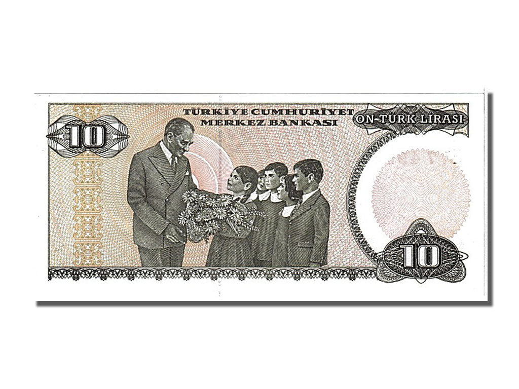 Banknot, Turcja, 10 Lira, 1979, UNC(65-70)