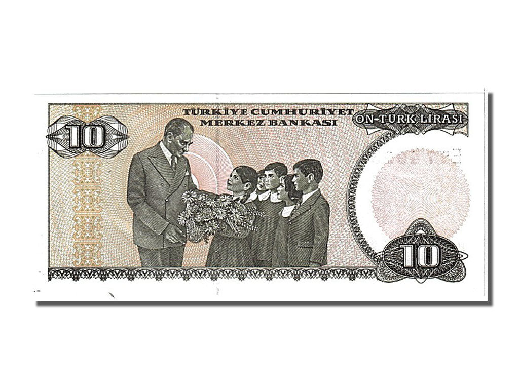 Banknot, Turcja, 10 Lira, 1979, UNC(65-70)