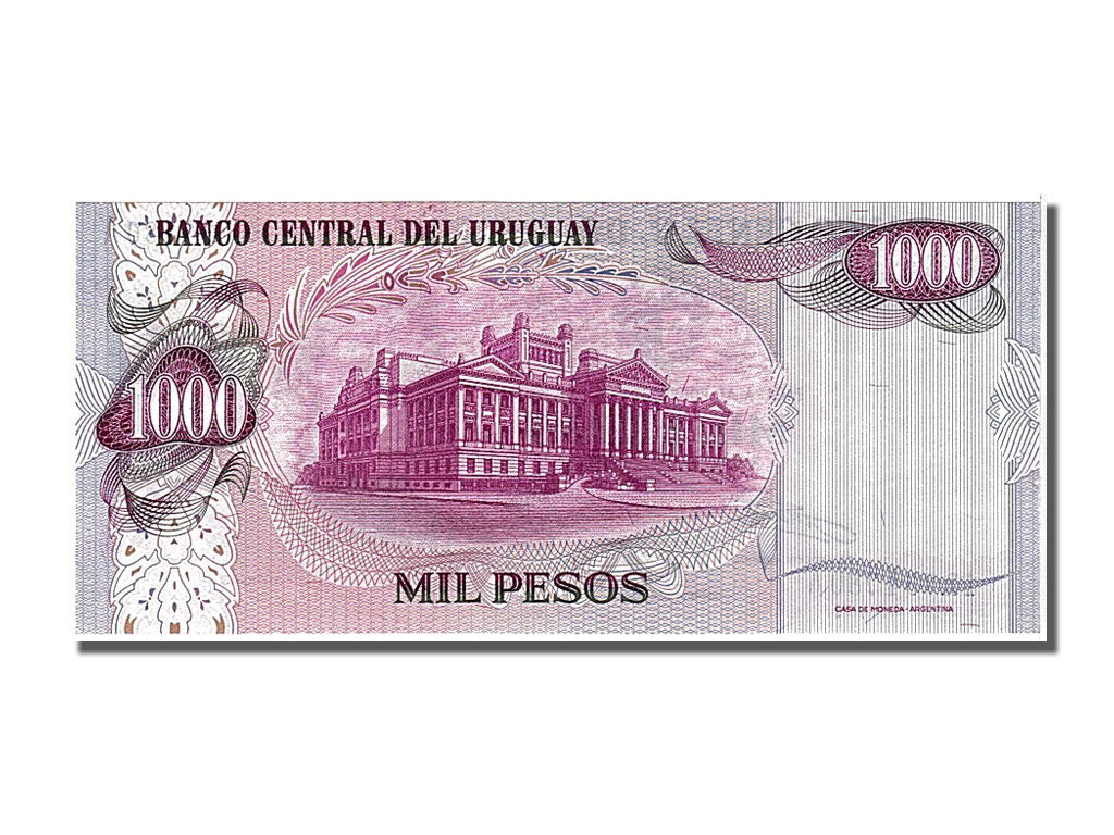 Banknote, Uruguay, 1000 Pesos, 1974, UNC(65-70)