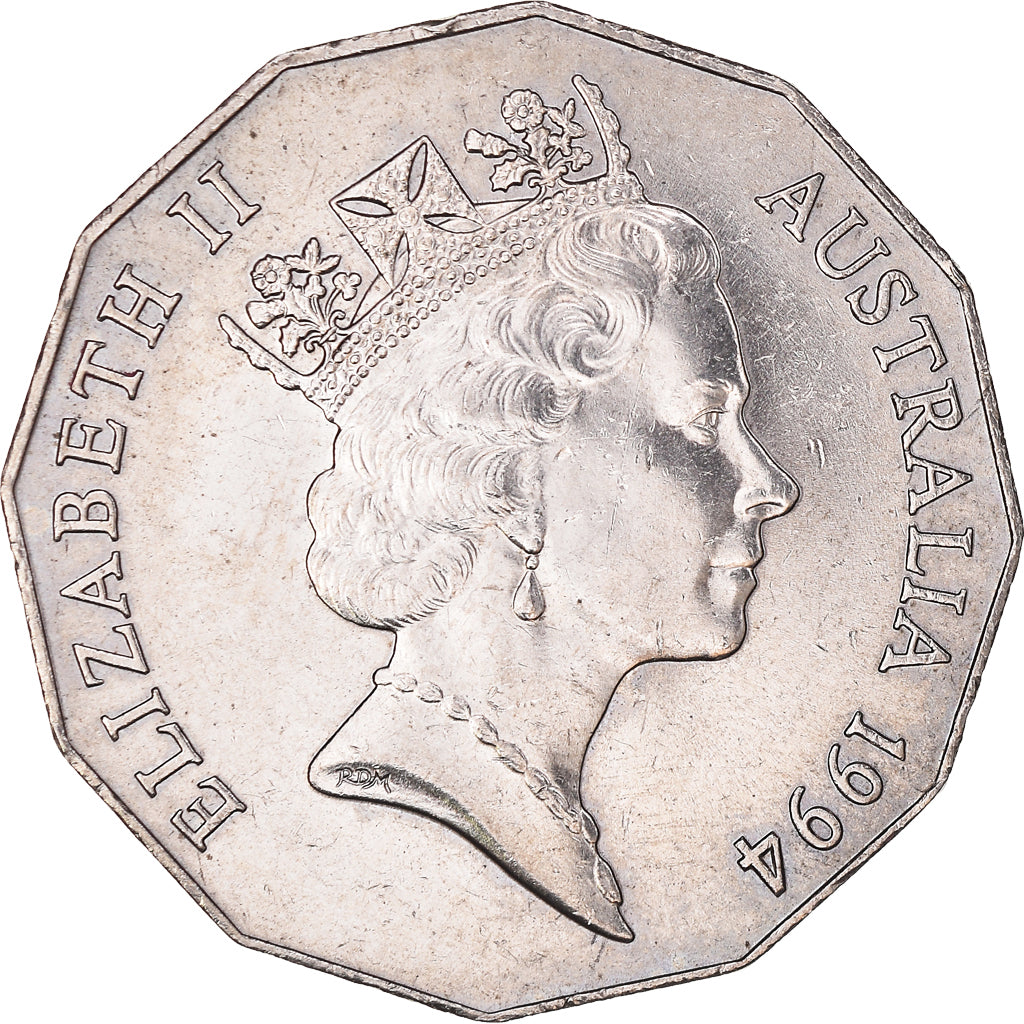 Monnaie, Australie, Elizabeth II, 50 Cents, 1994, SUP, Cupro-nickel, KM:257