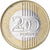 Munten, Hongarije, 200 Forint, 2009, Budapest, ZF+, Bi-Metallic, KM:826