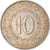 Moneta, Iugoslavia, 10 Dinara, 1979, BB, Rame-nichel, KM:62