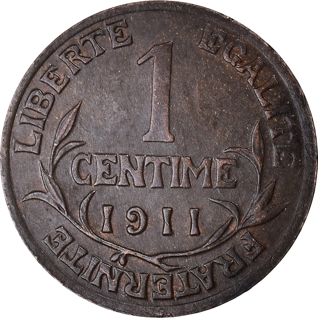 Monnaie, France, Dupuis, Centime, 1911, Paris, TTB, Bronze, Gadoury:90, KM:840