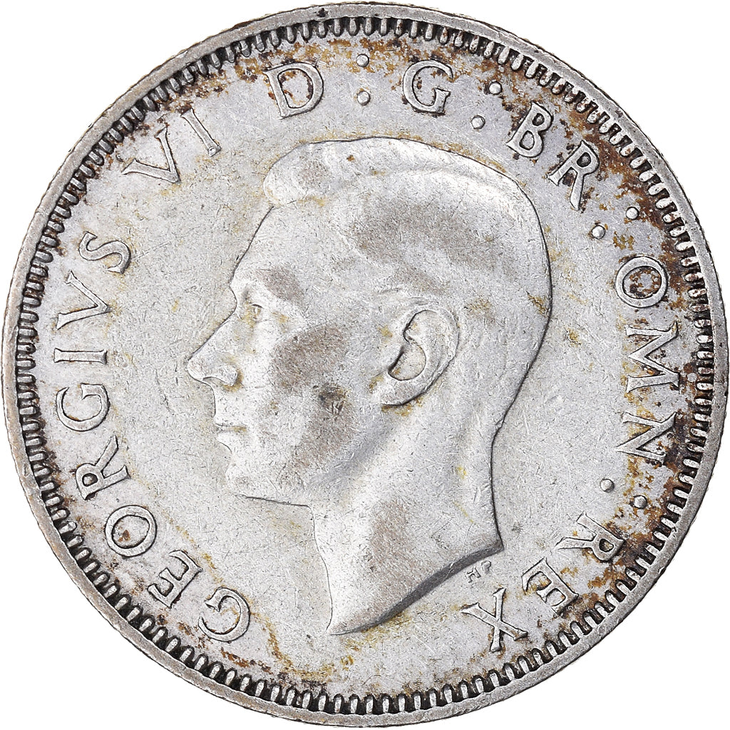 Coin, Great Britain, George VI, Shilling, 1944, EF(40-45), Silver, KM:854