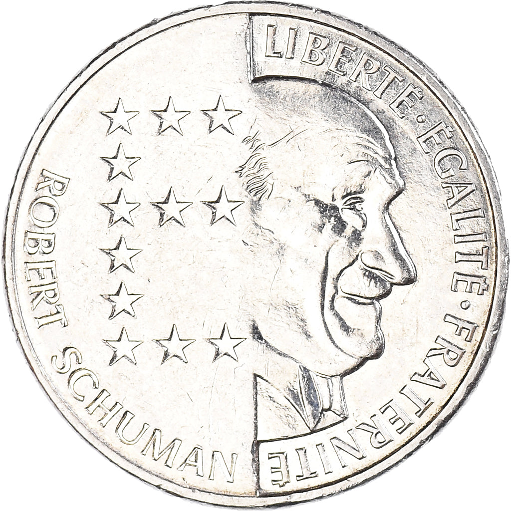 Moneta, Francia, Schumann, 10 Francs, 1986, SPL-, Nichel, KM:958, Gadoury:825