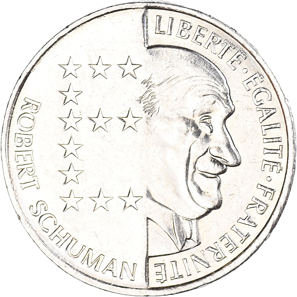 Moneda, Francia, Schumann, 10 Francs, 1986, EBC, Níquel, KM:958, Gadoury:825