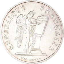 Coin, France, Droits de l'Homme, 100 Francs, 1989, AU(50-53), Silver, KM:970