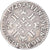 Moeda, França, Louis XV, 1/8 Écu aux 8 L, 1/8 Ecu, 1725, Reims, Rara