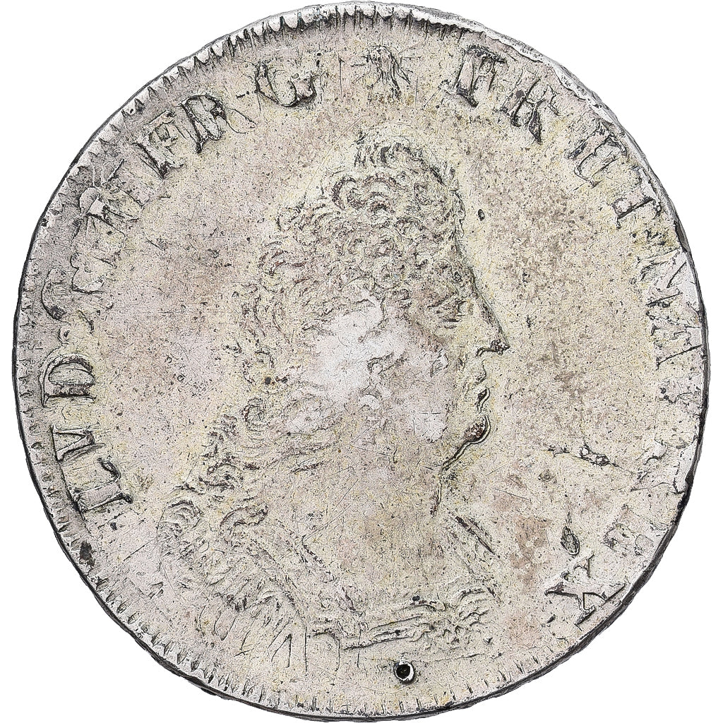Coin, France, Louis XIV, 1/2 Écu de Flandre aux palmes, 1/2 Ecu, 1694, Lille