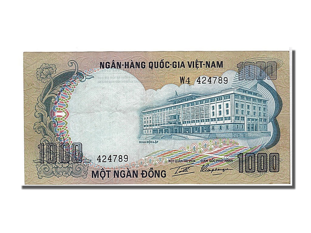 Banknote, South Viet Nam, 1000 D<ox>ng, 1972, UNC(65-70)