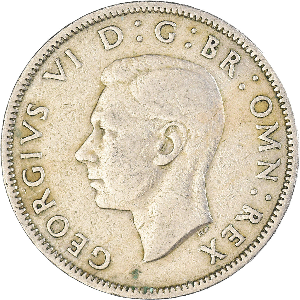 Coin, Great Britain, George VI, Florin, Two Shillings, 1951, EF(40-45)