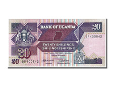 Banconote, Uganda, 20 Shillings, 1988, FDS