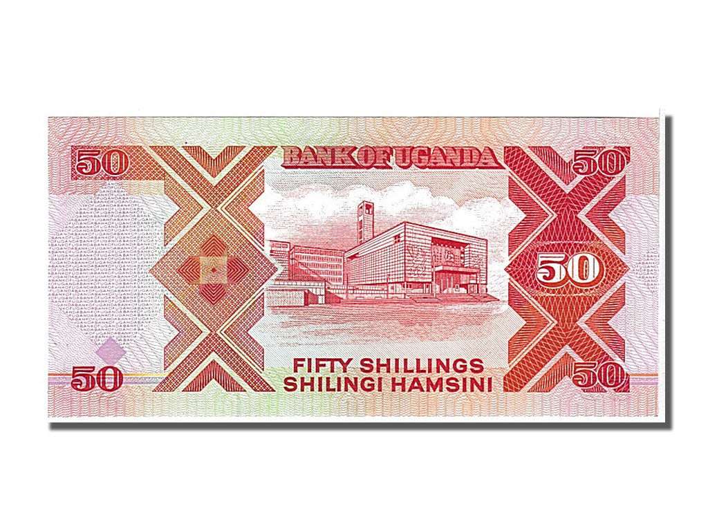 Banknote, Uganda, 50 Shillings, 1989, UNC(65-70)
