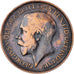 Monnaie, Grande-Bretagne, George V, 1/2 Penny, 1918, TB+, Bronze, KM:809