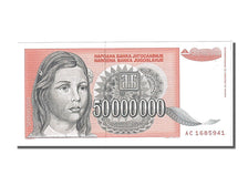 Banknote, Yugoslavia, 50,000,000 Dinara, 1993, UNC(65-70)