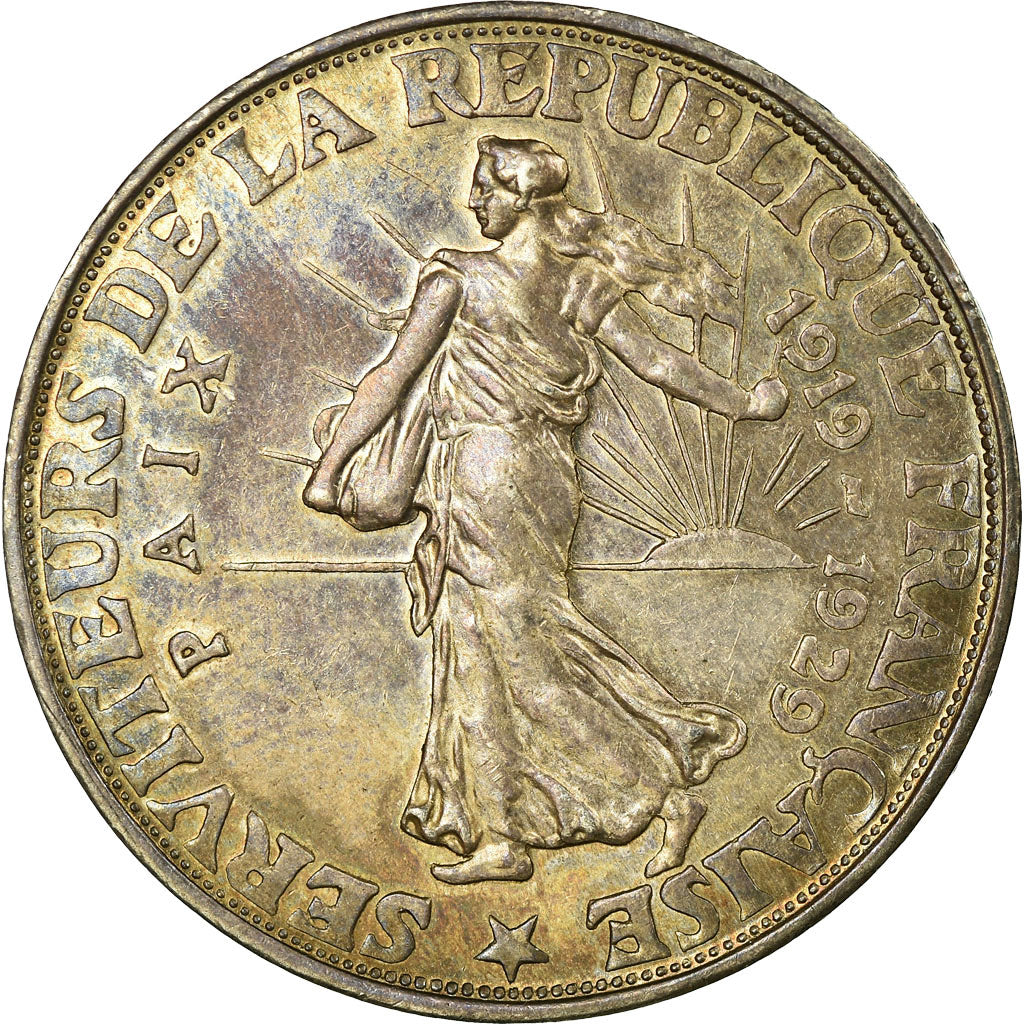 Moneta, Francia, 20 Francs, 1929, SPL-, Argento, Gadoury:851
