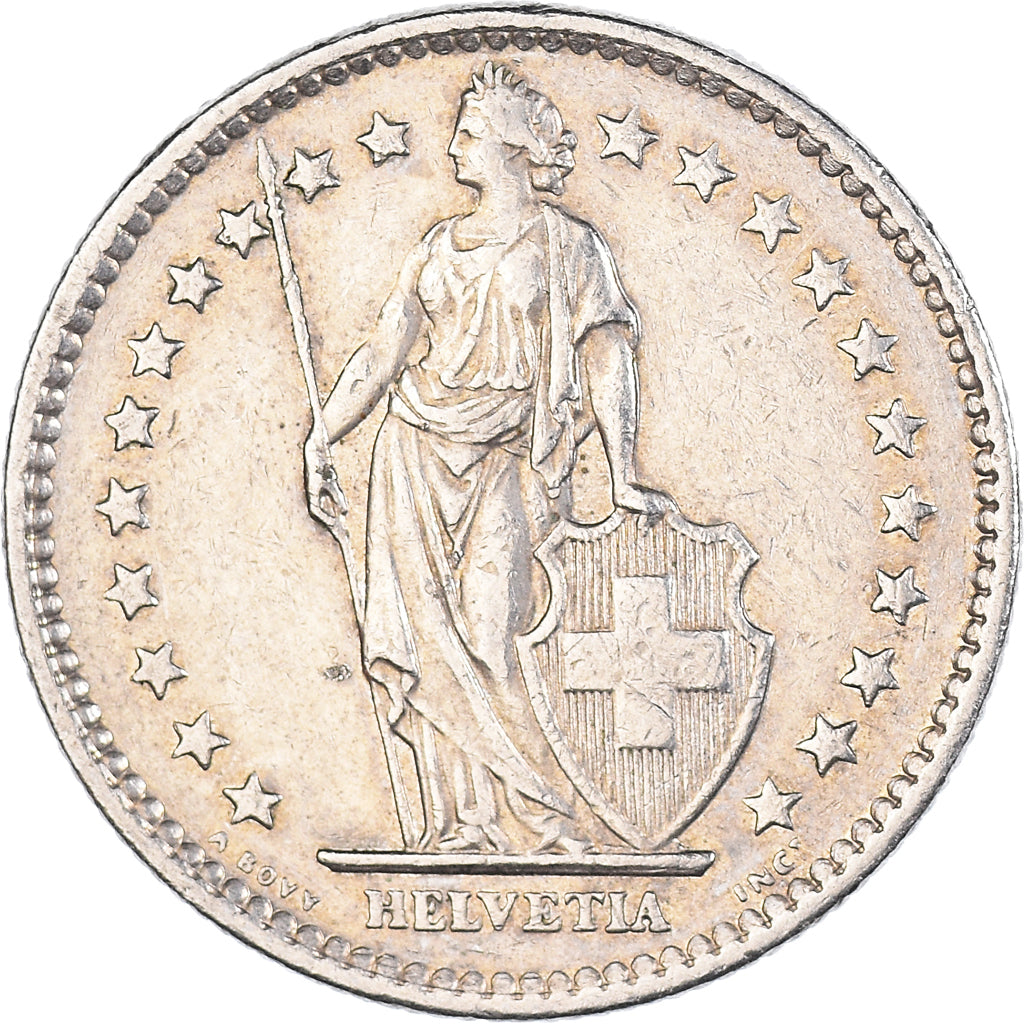 Monnaie, Suisse, 2 Francs, 1977, Bern, TTB+, Cupro-nickel, KM:21a.1