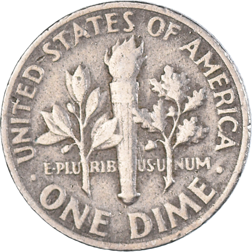 Coin, United States, Dime, 1968, Denver, EF(40-45), Copper-Nickel Clad Copper