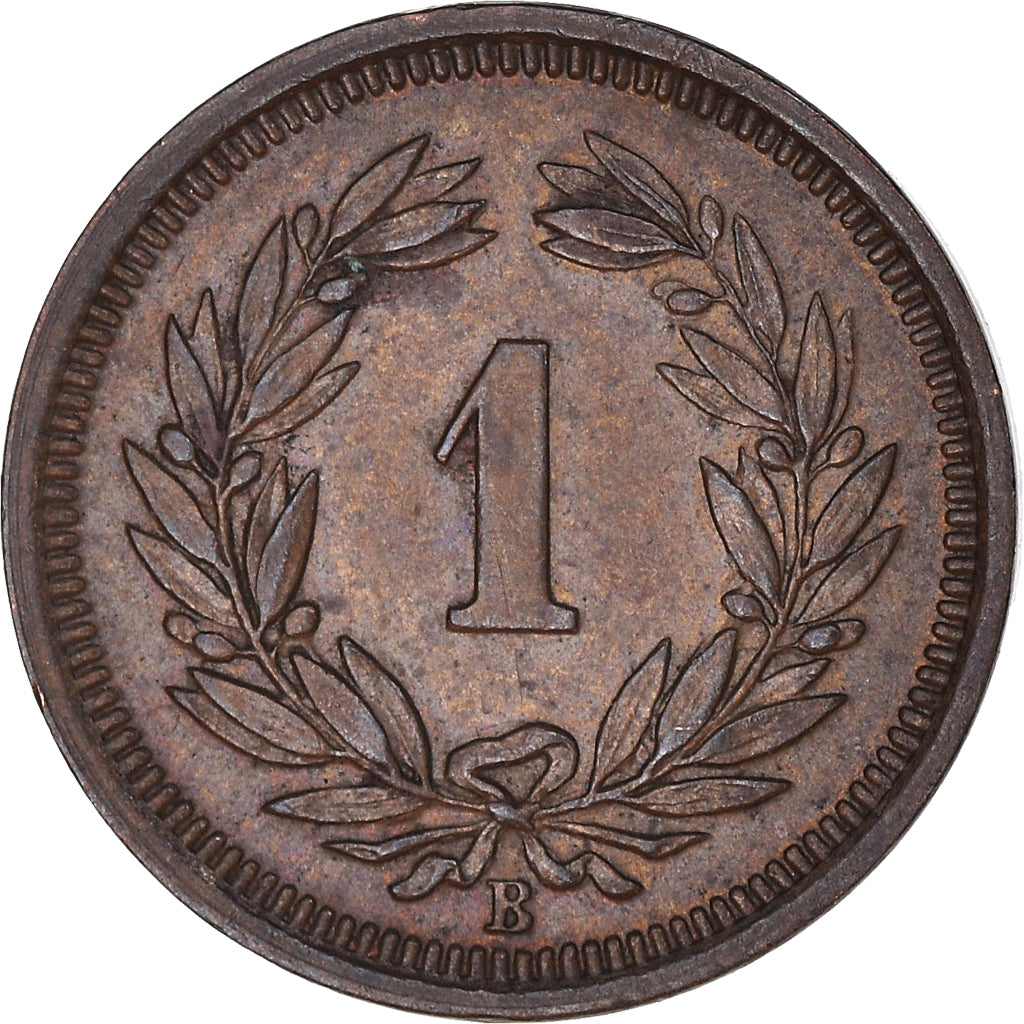 Munten, Zwitserland, Rappen, 1938, Bern, ZF+, Bronzen, KM:3.2