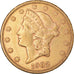 Moneta, USA, Double Eagle, $20, Double Eagle, 1902, San Francisco, EF(40-45)