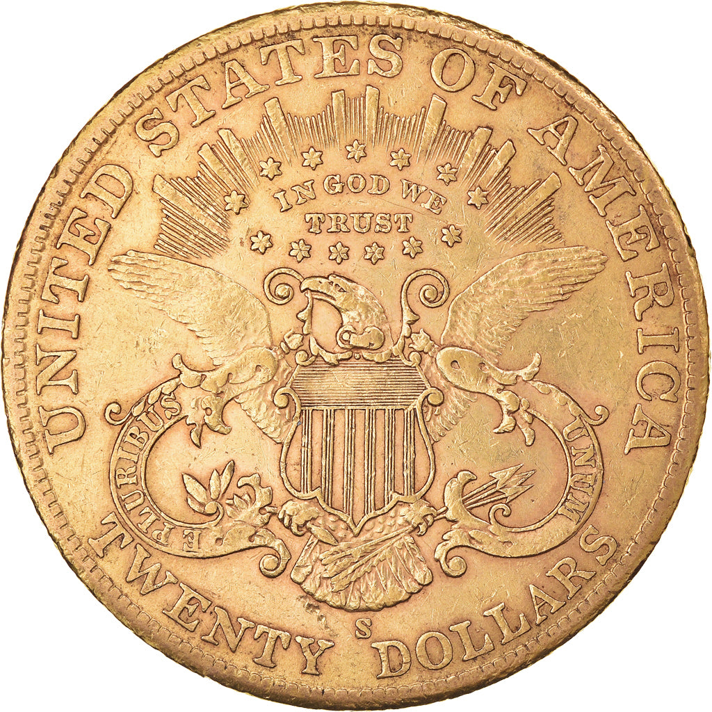 Moeda, Estados Unidos da América, Double Eagle, $20, Double Eagle, 1902, San