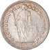 Coin, Switzerland, 1/2 Franc, 1965, Bern, AU(55-58), Silver, KM:23