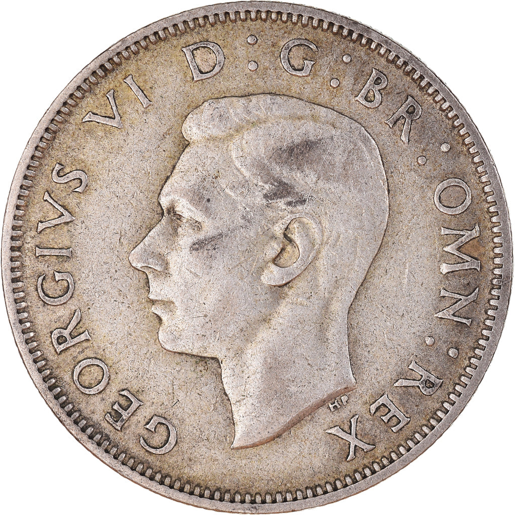 Coin, Great Britain, George VI, Florin, Two Shillings, 1942, EF(40-45), Silver