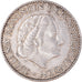 Coin, Netherlands, Juliana, Gulden, 1957, AU(50-53), Silver, KM:184