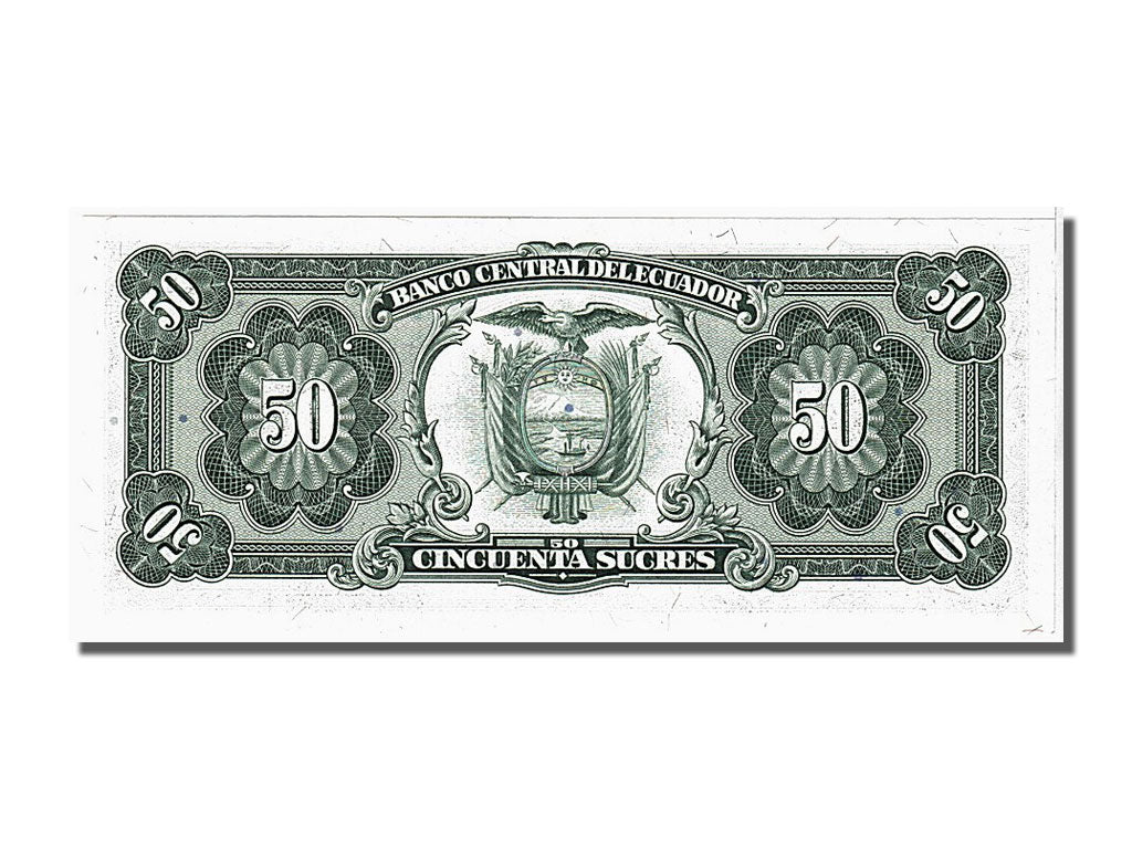 Banknote, Ecuador, 50 Sucres, 1988, 1988-11-22, UNC(65-70)