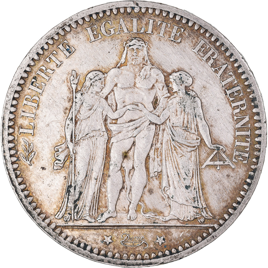 Monnaie, France, Hercule, 5 Francs, 1873, Paris, TTB+, Argent, Gadoury:745a