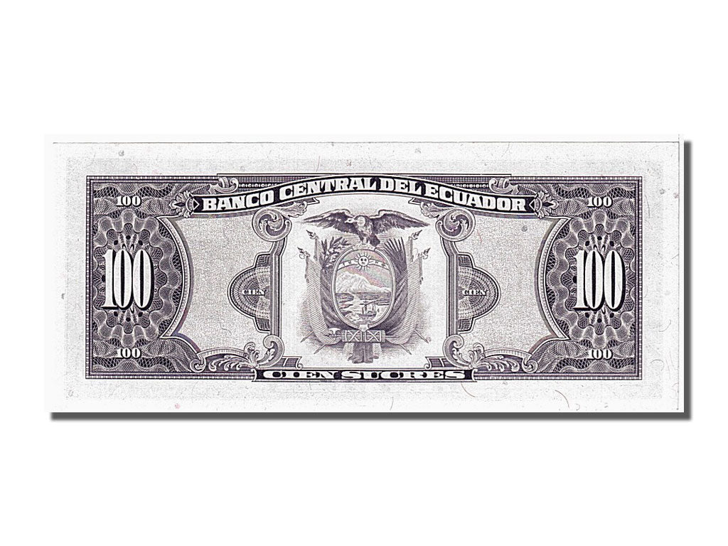 Banknote, Ecuador, 100 Sucres, 1988, 1988-06-08, UNC(65-70)