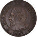 Coin, France, Napoléon III, 2 Centimes, 1857, Paris, EF(40-45), Bronze