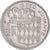 Coin, Monaco, Rainier III, 1/2 Franc, 1965, AU(50-53), Nickel, KM:145