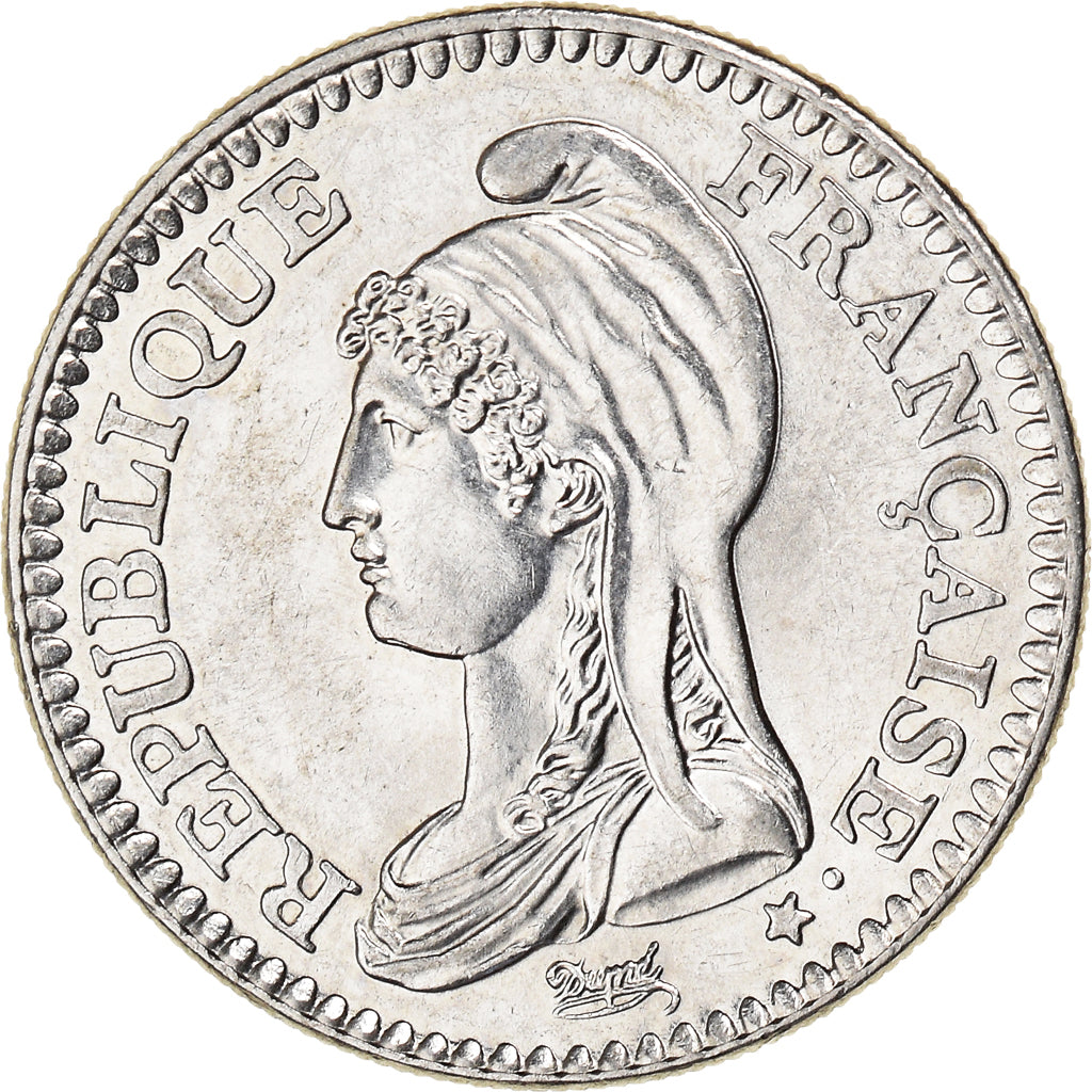 Coin, France, République, Franc, 1992, Paris, AU(55-58), Nickel, KM:1004.1