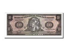 Banknote, Ecuador, 10 Sucres, 1988, 1988-11-22, KM:121, UNC(65-70)