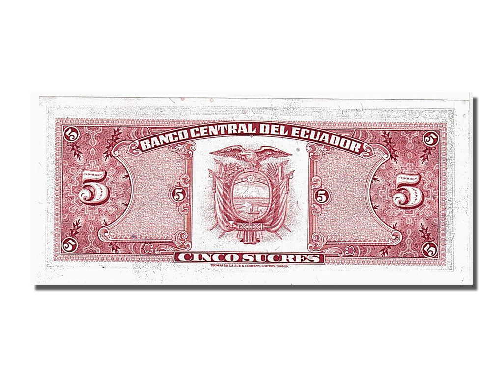 Banknote, Ecuador, 5 Sucres, 1979, 1979-07-25, UNC(65-70)