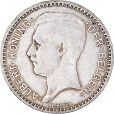 Coin, Belgium, Albert I, 20 Francs, 20 Frank, 1934, EF(40-45), Silver, KM:104.1