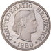 Moneda, Suiza, 10 Rappen, 1980, Bern, Proof, SC, Cobre - níquel, KM:27