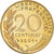 Moneta, Francja, Marianne, 20 Centimes, 2001, Paris, Proof, MS(65-70)