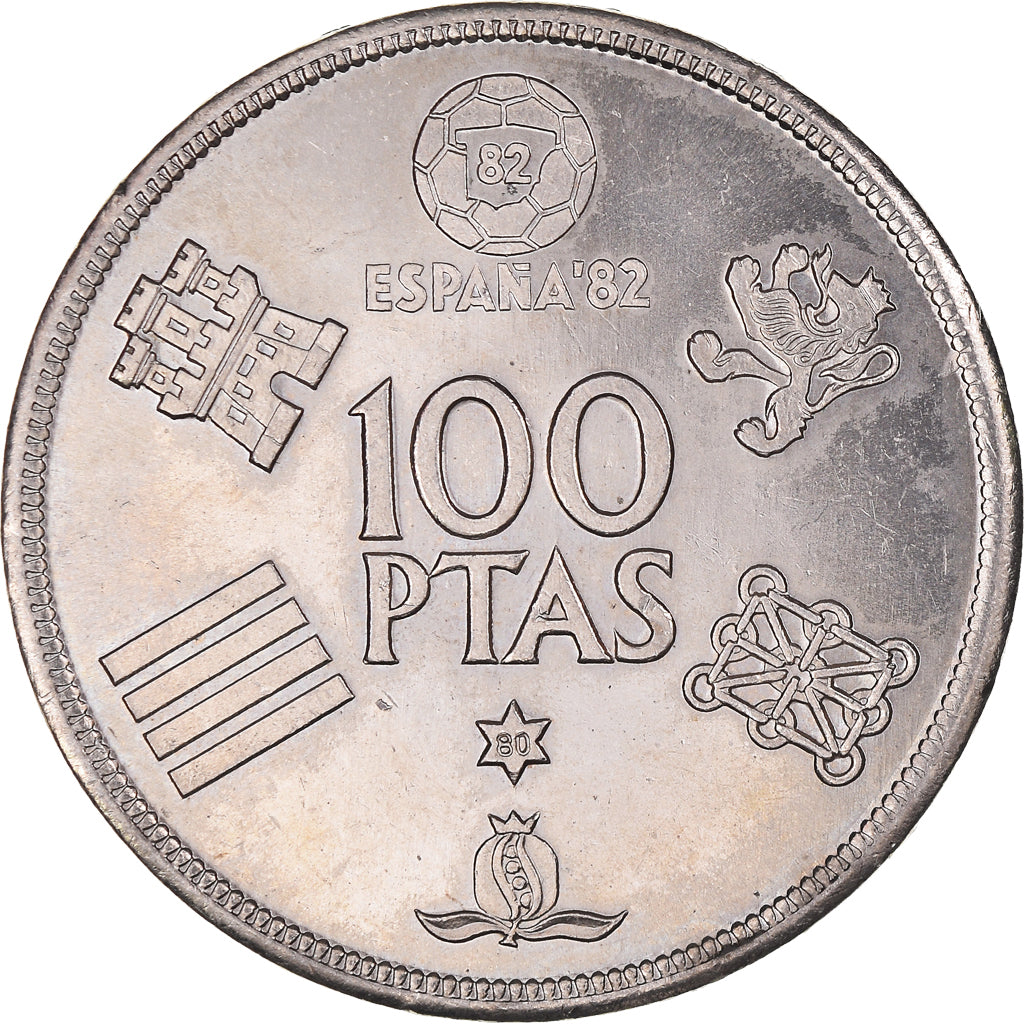 Moneta, Spagna, Juan Carlos I, 100 Pesetas, 1980, Madrid, SPL-, Rame-nichel