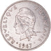 Coin, New Caledonia, 20 Francs, 1967, Paris, EF(40-45), Nickel, KM:6
